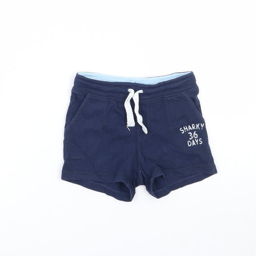 H&M Baby Blue   Cropped Trousers Size 6-9 Months