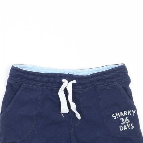 H&M Baby Blue   Cropped Trousers Size 6-9 Months