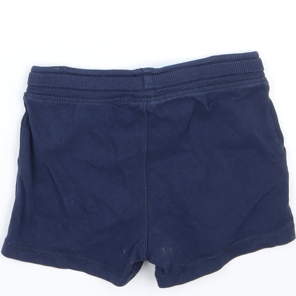 H&M Baby Blue   Cropped Trousers Size 6-9 Months