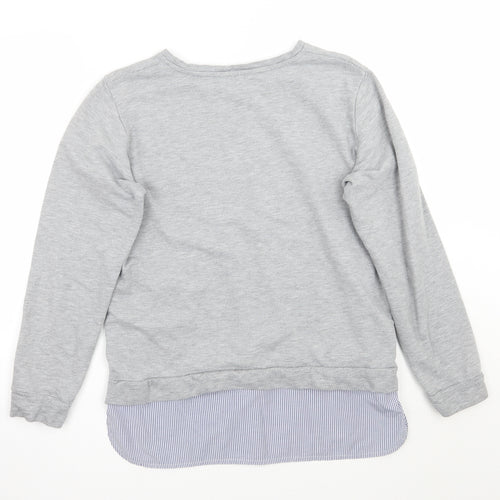Dorothy Perkins Womens Grey   Pullover Jumper Size 14