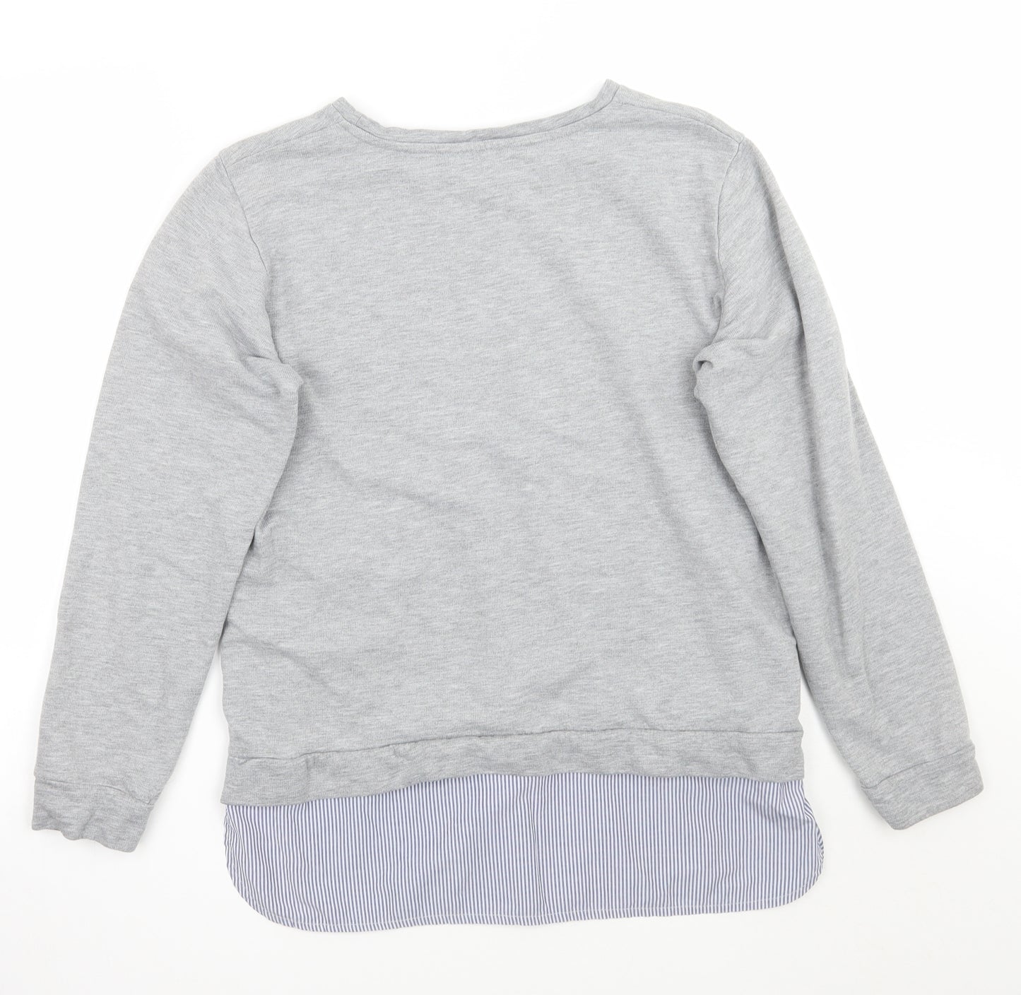 Dorothy Perkins Womens Grey   Pullover Jumper Size 14