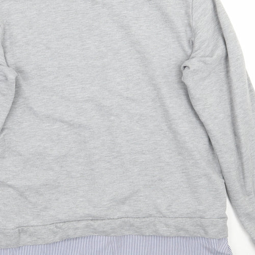 Dorothy Perkins Womens Grey   Pullover Jumper Size 14