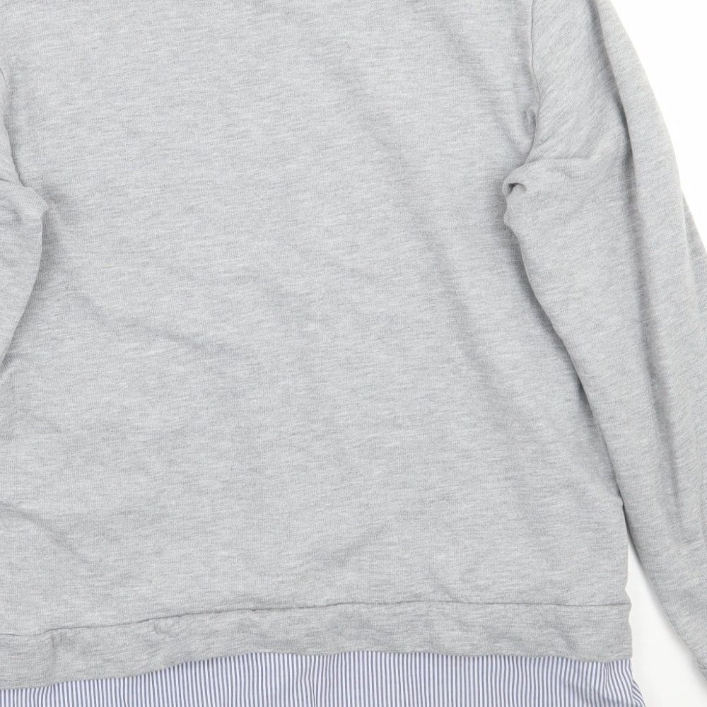 Dorothy Perkins Womens Grey   Pullover Jumper Size 14