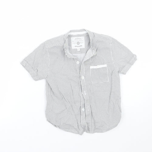 RJR.John Rocha Boys White Geometric  Basic Button-Up Size 2-3 Years