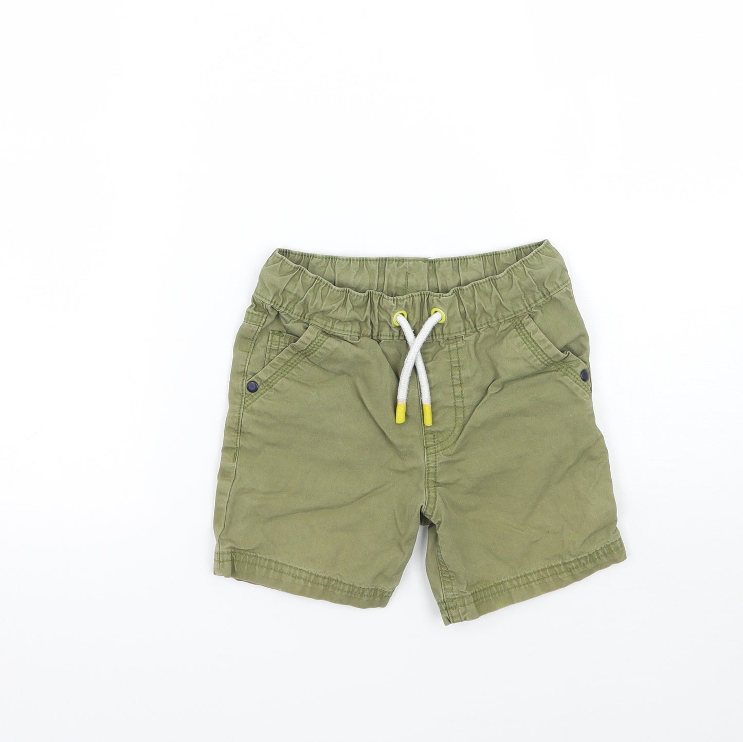 F&F Boys Green   Cargo Shorts Size 3-4 Years