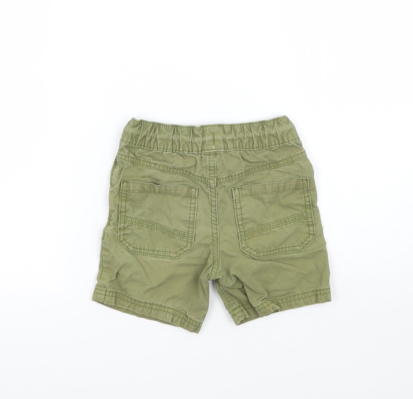 F&F Boys Green   Cargo Shorts Size 3-4 Years