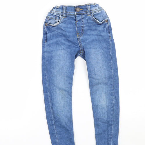 Denim & Co. Girls Blue   Skinny Jeans Size 4-5 Years