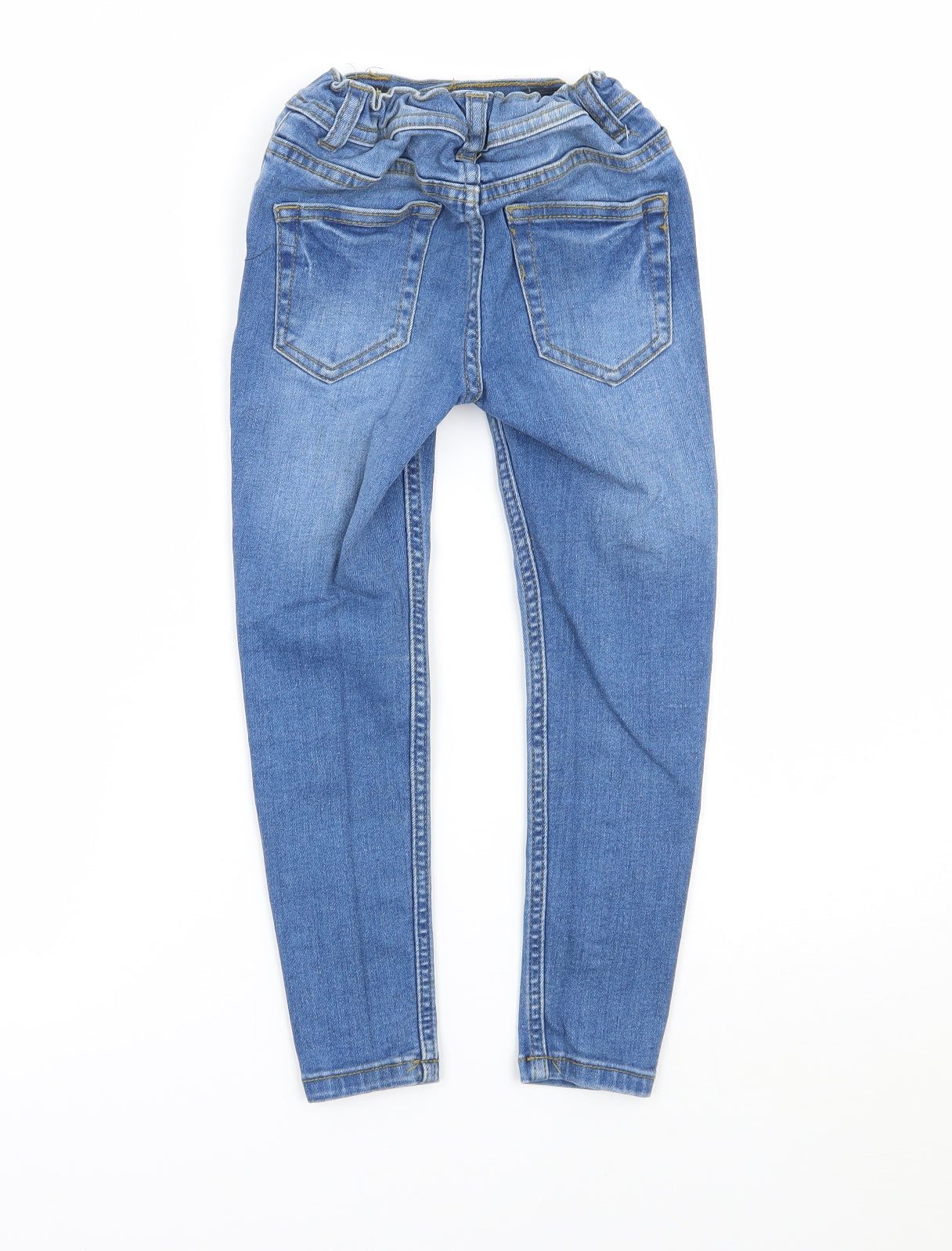 Denim & Co. Girls Blue   Skinny Jeans Size 4-5 Years