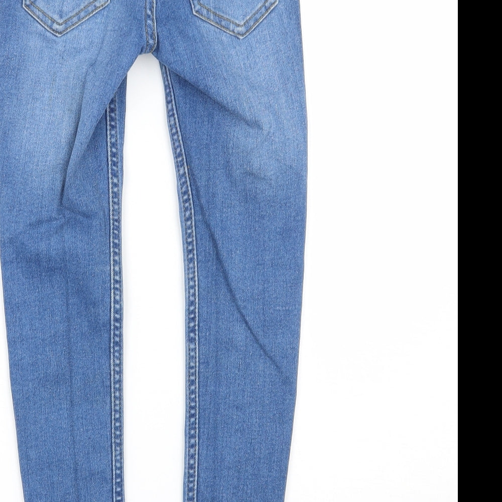 Denim & Co. Girls Blue   Skinny Jeans Size 4-5 Years