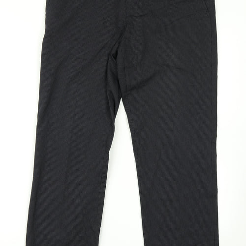Burton Mens Blue Striped  Dress Pants Trousers Size 32 in L26 in