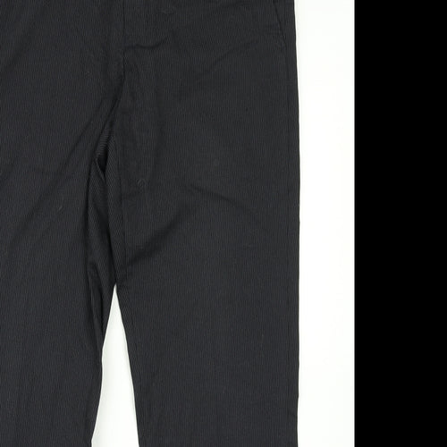 Burton Mens Blue Striped  Dress Pants Trousers Size 32 in L26 in