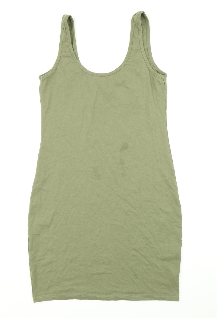 Brave Soul Womens Green   Bodycon  Size S