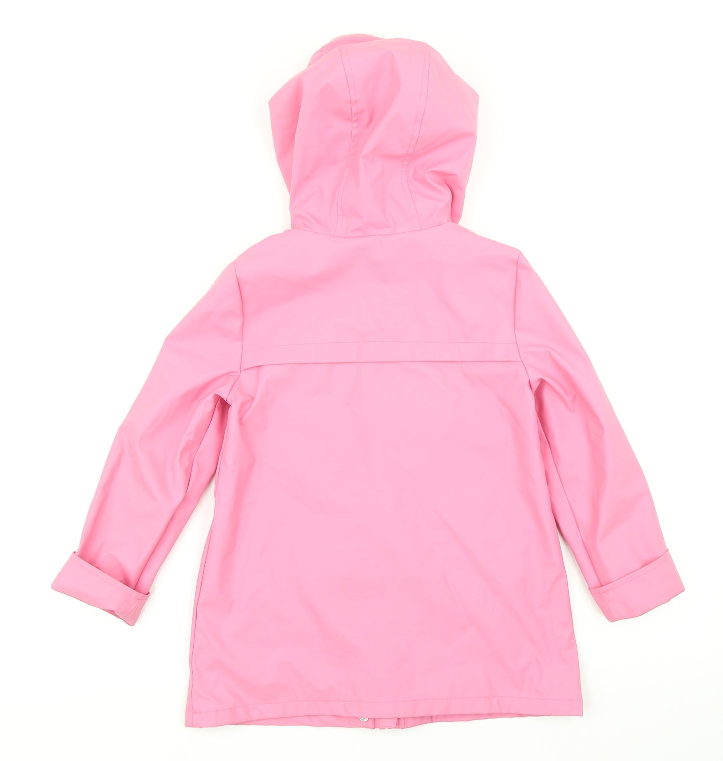 F&F Girls Pink   Rain Coat Coat Size 6-7 Years