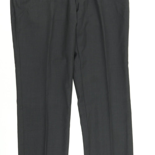 NEXT Mens Grey   Dress Pants Trousers Size 36 in L31 in