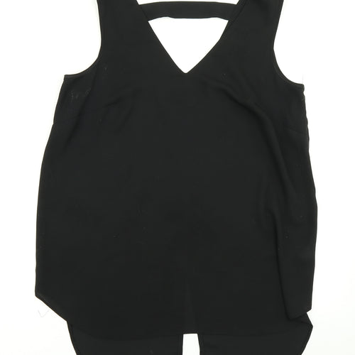F&F Womens Black   Basic Blouse Size 10