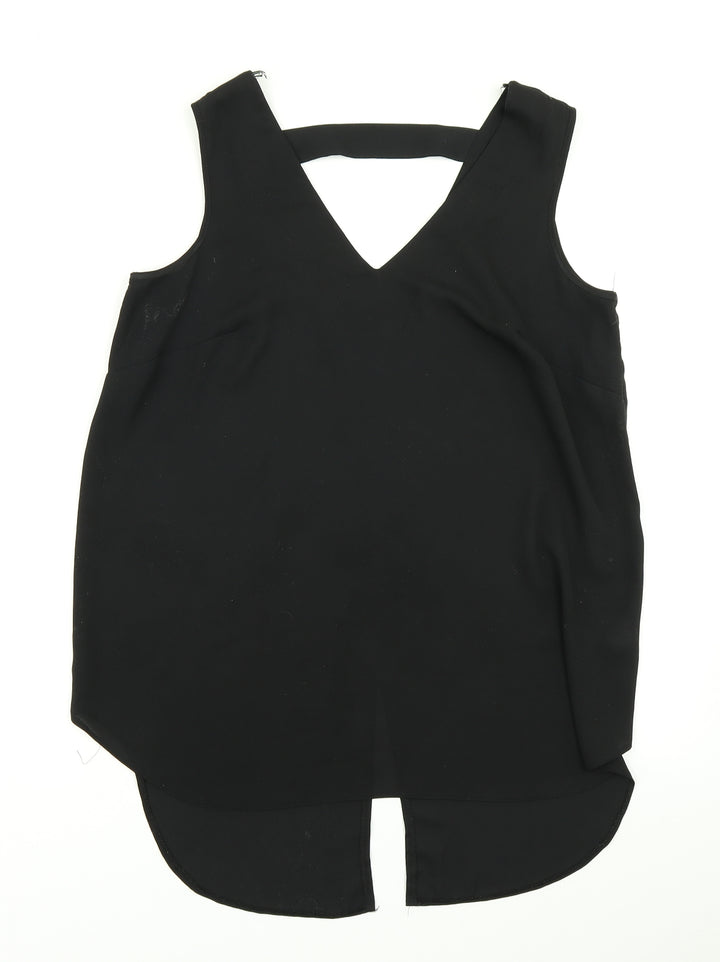 F&F Womens Black   Basic Blouse Size 10