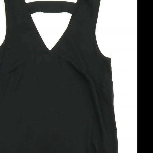 F&F Womens Black   Basic Blouse Size 10