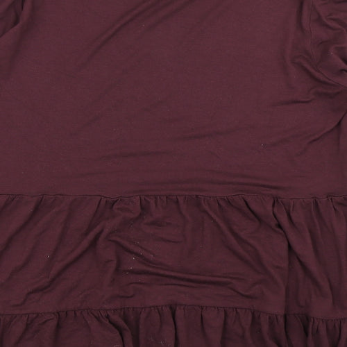 New Look Womens Purple   Basic T-Shirt Size 12