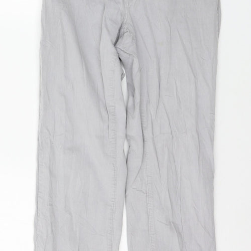 Angel Womens Grey  Denim Straight Jeans Size 30 in L29 in