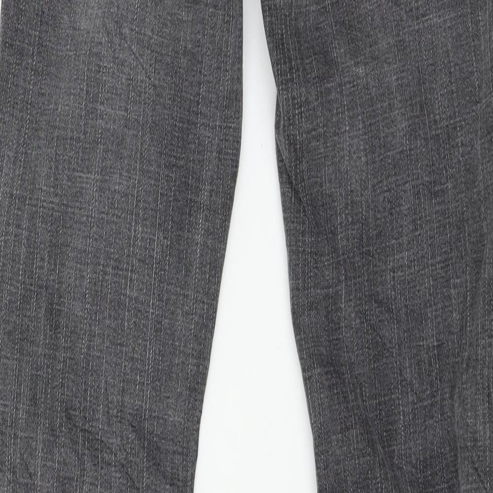 True Religion Womens Grey  Denim Straight Jeans Size 25 in L32 in