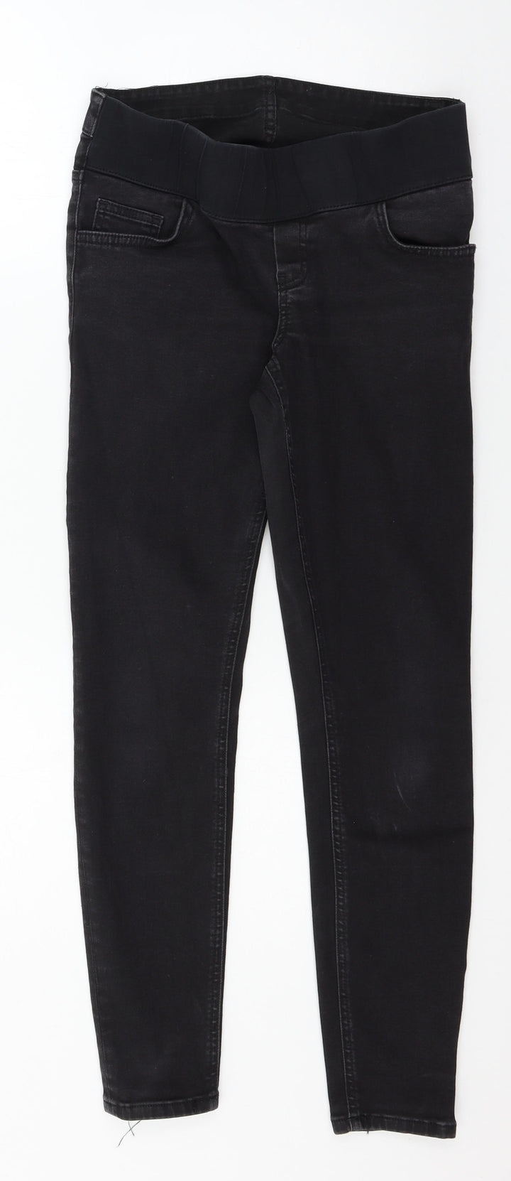 ASOS Womens Black Denim Skinny Jeans Size 10 L27 in