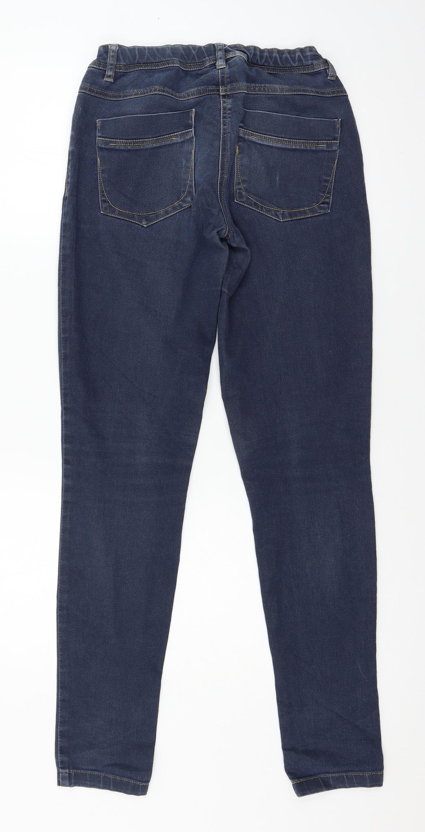 Preworn Womens Blue  Denim Skinny Jeans Size 30 in L31 in