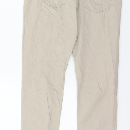 G-Smack Womens Brown   Trousers  Size 12 L25 in