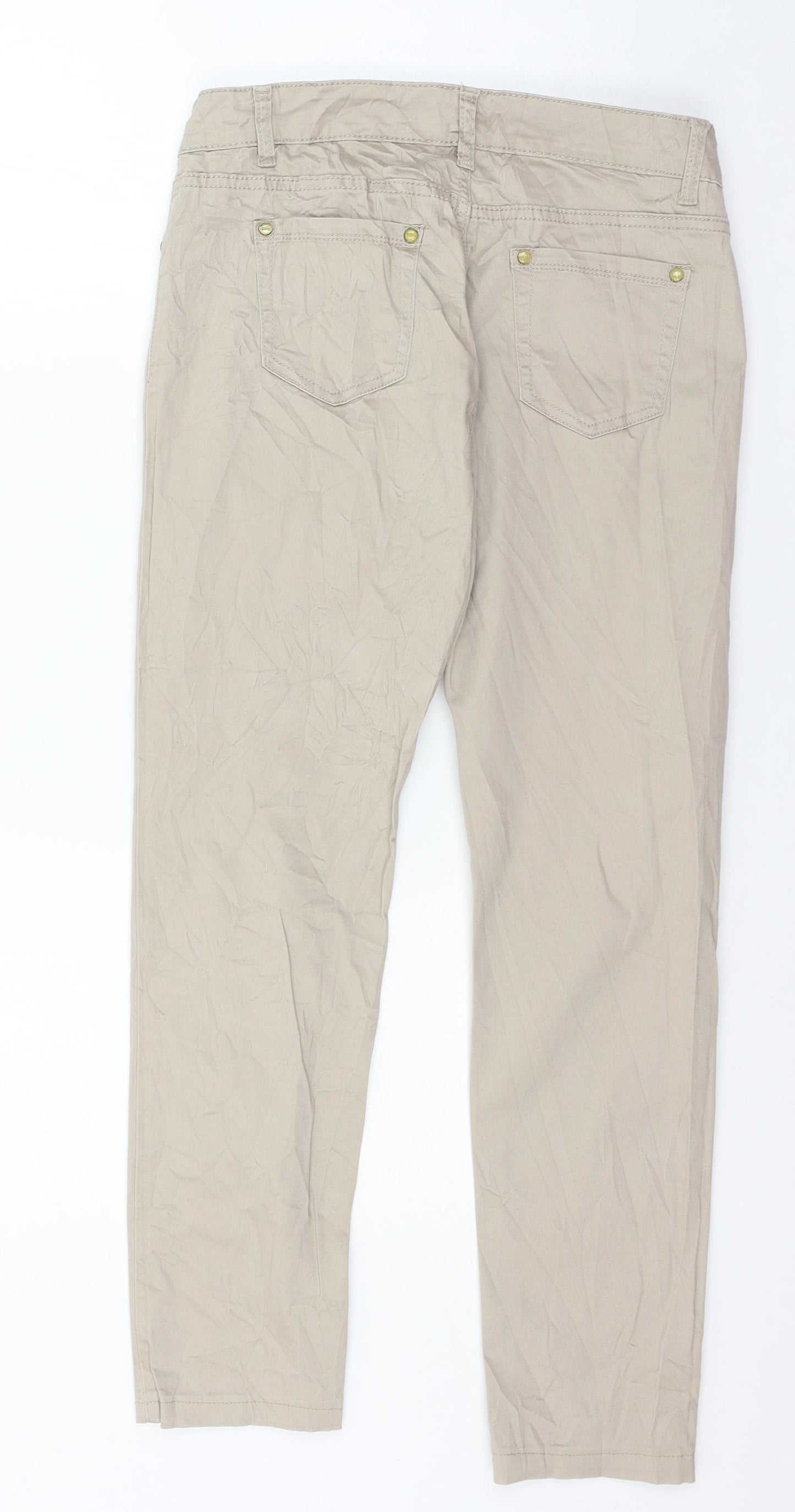 G-Smack Womens Brown   Trousers  Size 12 L25 in