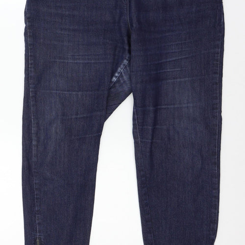 Marks and Spencer Womens Blue  Denim Skinny Jeans Size 20 L26 in