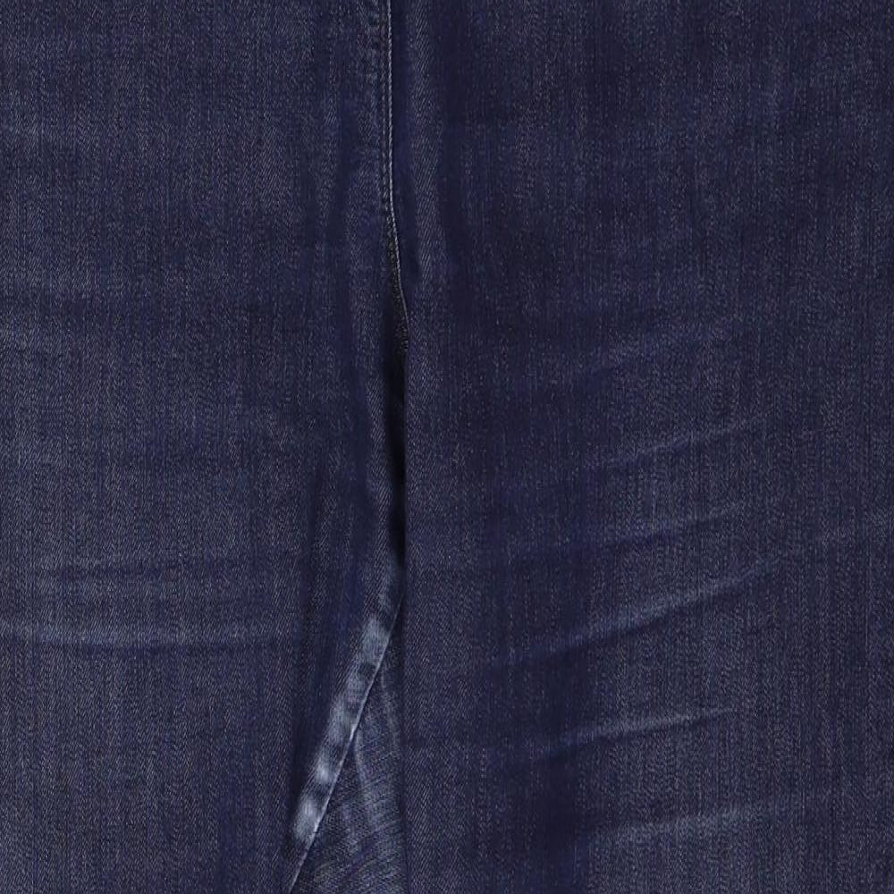 Marks and Spencer Womens Blue  Denim Skinny Jeans Size 20 L26 in