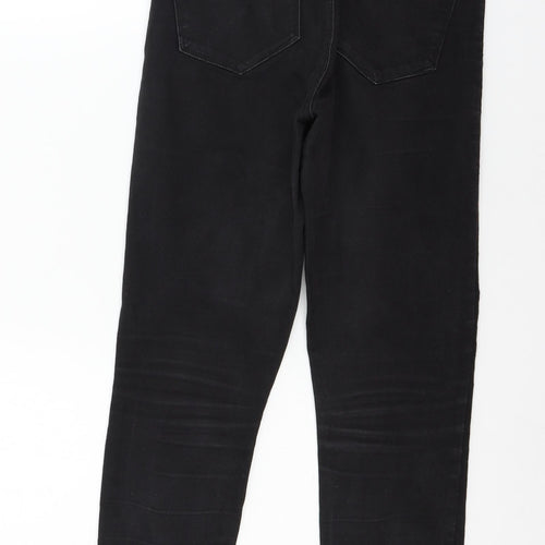 Denim & Co. Womens Black  Denim Skinny Jeans Size 10 L26 in