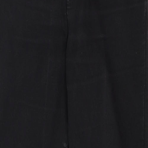 Denim & Co. Womens Black  Denim Skinny Jeans Size 10 L26 in