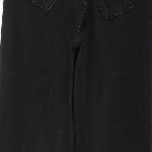 Denim & Co. Womens Black  Denim Skinny Jeans Size 10 L26 in