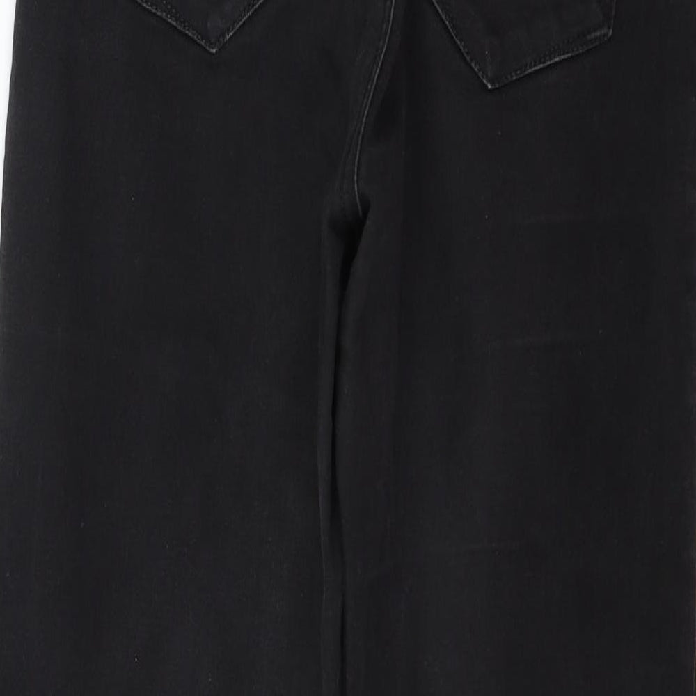 Denim & Co. Womens Black  Denim Skinny Jeans Size 10 L26 in