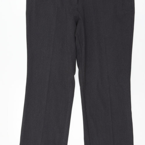 Marks and Spencer Womens Grey   Trousers  Size 14 L28 in