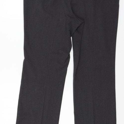 Marks and Spencer Womens Grey   Trousers  Size 14 L28 in