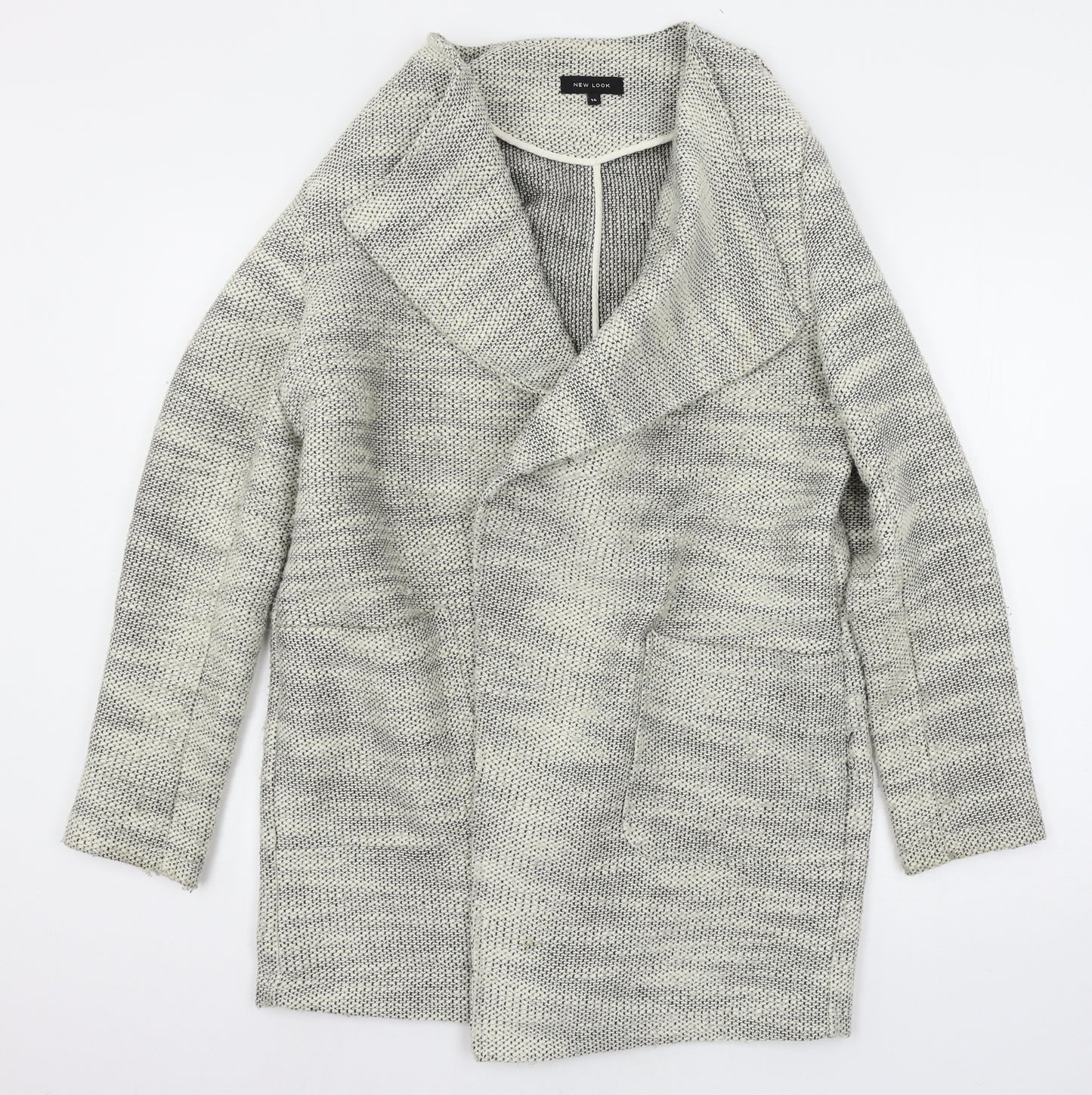 New Look Womens Ivory   Jacket  Size 14