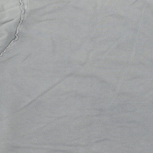 Zara Womens Grey Batik Jersey Pullover Sweatshirt Size S