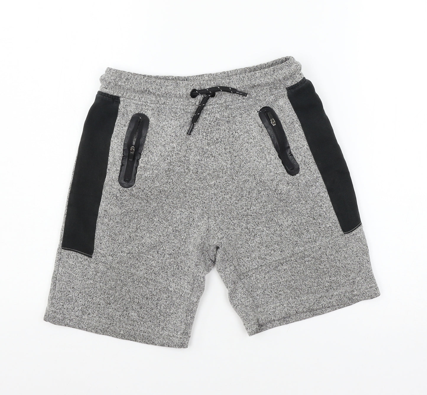 Nutmeg Boys Grey  Jersey Sweat Shorts Size 10-11 Years