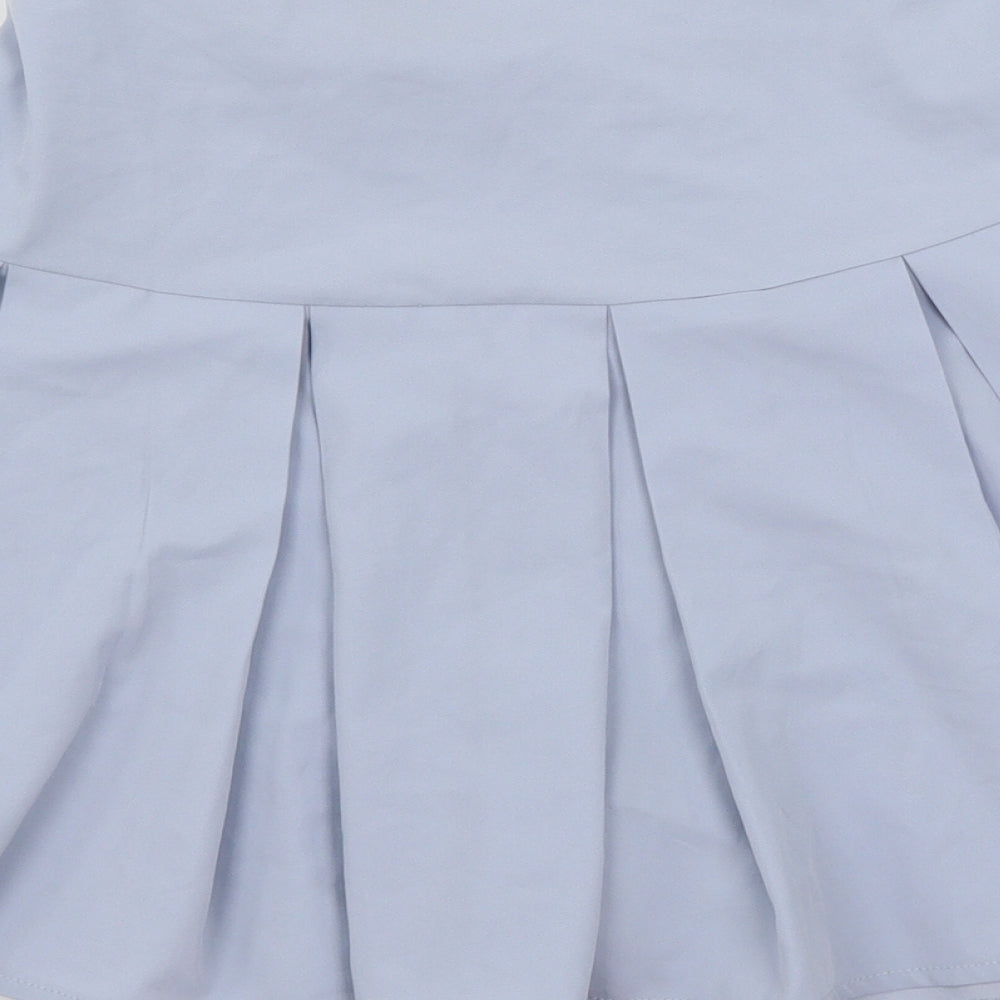SheIn Womens Blue   Flare Skirt Size S