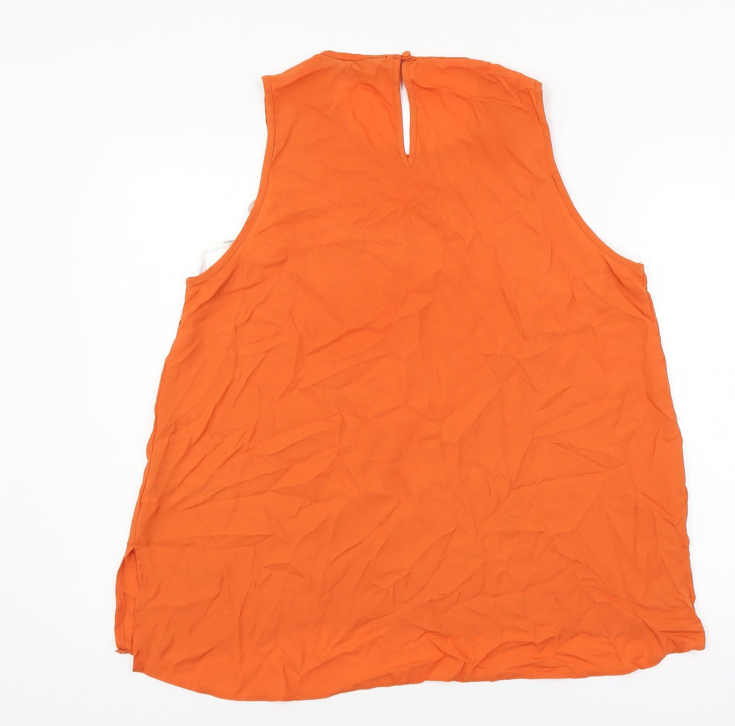 Dorothy Perkins Womens Orange   Basic Blouse Size 12