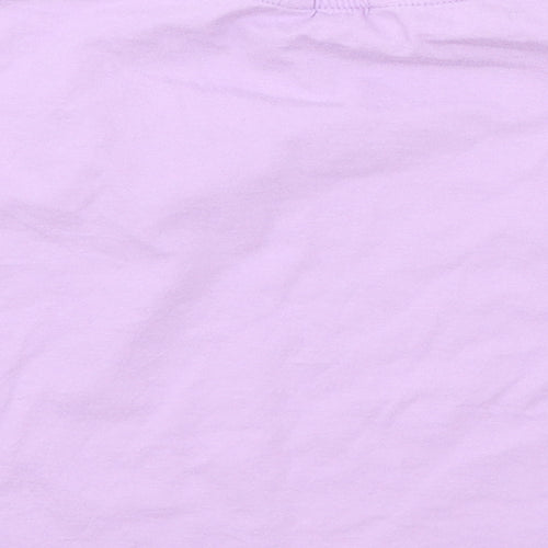 Miss E-vie Girls Purple  Jersey Basic T-Shirt Size 11-12 Years  - Amour