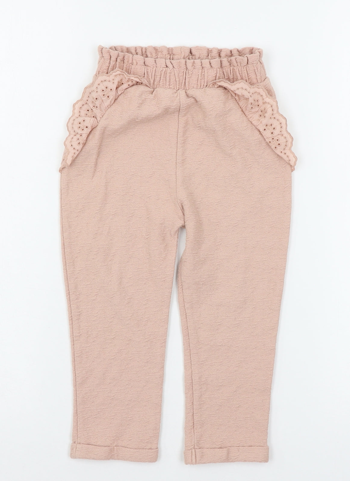 George Girls Pink  Jersey Jogger Trousers Size 2-3 Years