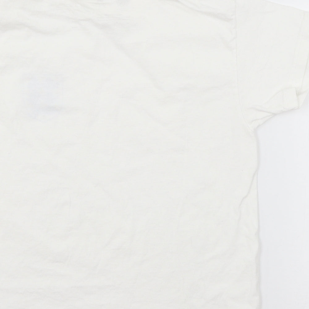 England Football Boys White  Jersey Basic T-Shirt Size 9-10 Years  - England football