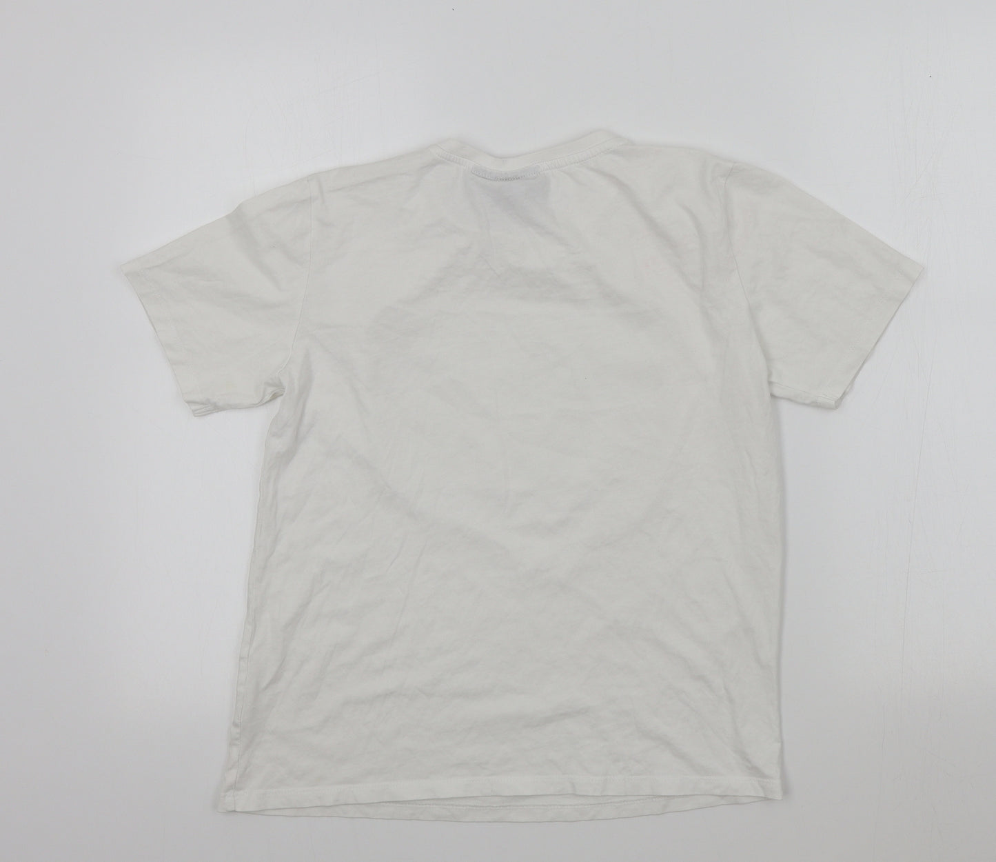 Netflix Womens White   Basic T-Shirt Size S  - Stranger Things