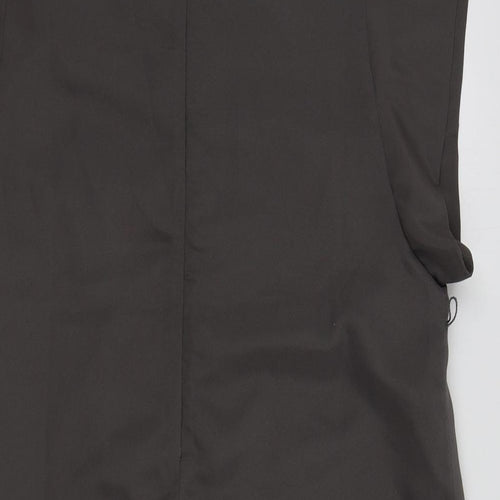 FOREVER 21 Womens Grey Colourblock  A-Line  Size L