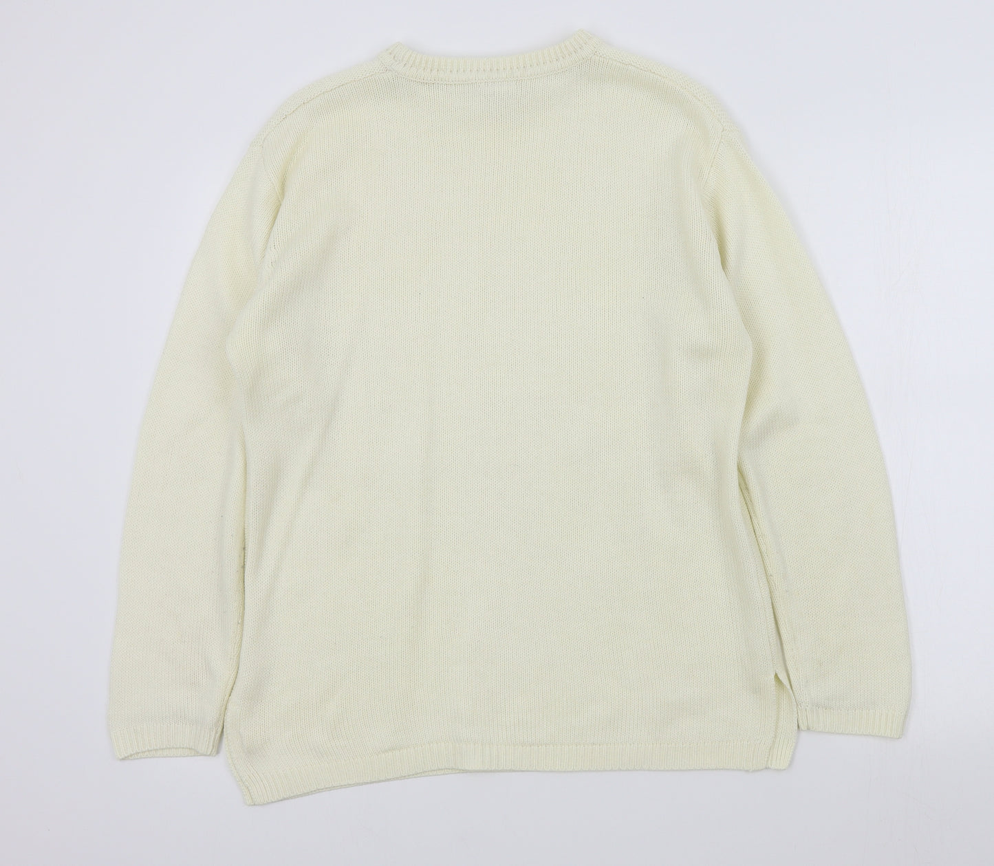 Preworn Womens Beige   Pullover Jumper Size 12