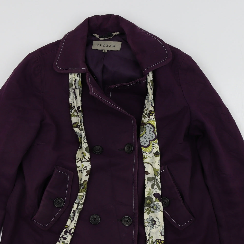 Jigsaw Womens Purple   Jacket Coat Size S