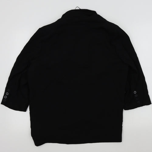 Dorothy Perkins Womens Black Colourblock  Jacket Blazer Size 16