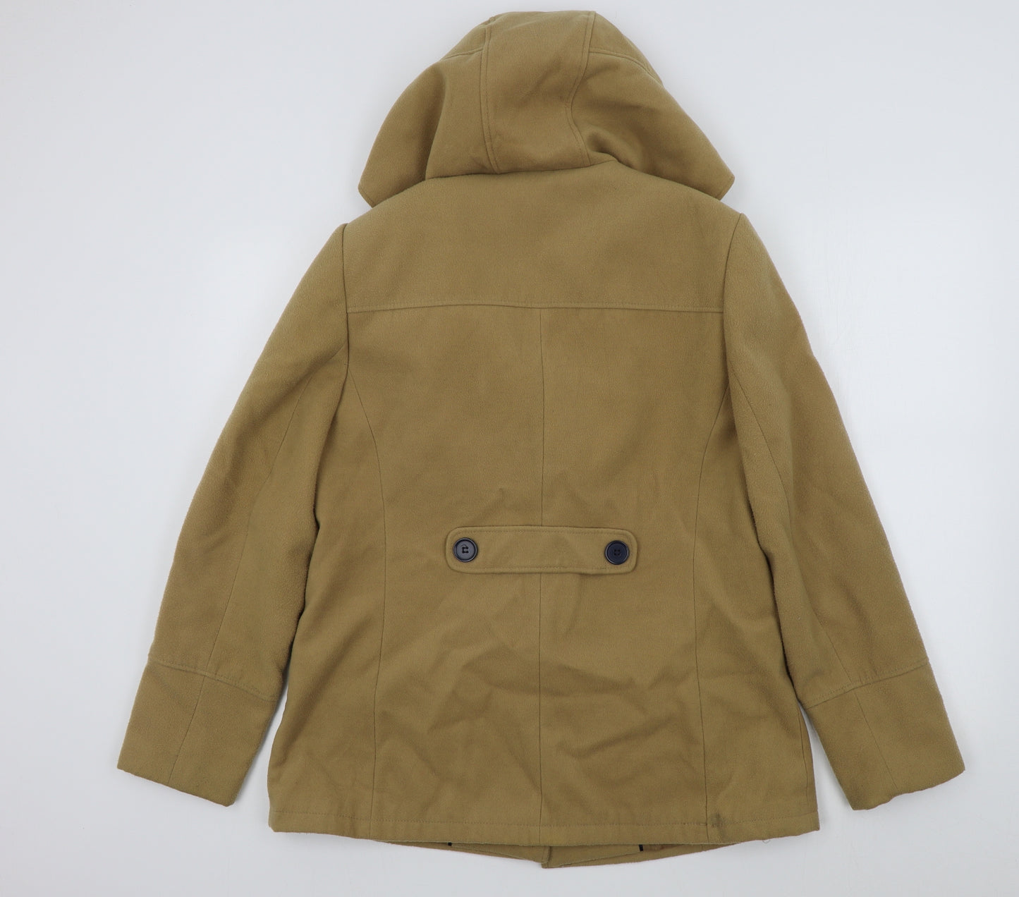 Papaya Womens Brown   Overcoat Coat Size 14